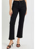 Michelle Black Straight Crops