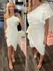 Samantha One Shoulder Ruffle Dress