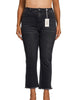 Terrin High-Rise Straight Denim - Charcoal