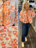 Braylee Floral Cropped Jacket