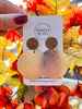 Jen Earrings - Rose Gold Circles