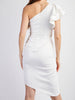 Samantha One Shoulder Ruffle Dress