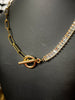 Hope Tennis Chain and Loop Necklace - Gold