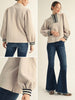 Lauren Zip Accent Top
