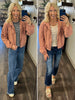 Riley Light Corduroy Jacket - Burnt Sienna