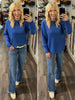 Wrenly Ribbed Sweater - Royal