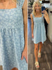 Valerie Floral Denim Dress