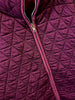 Amy Lightweight Quilted Vest - Maroon