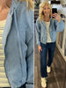 Riley Light Corduroy Jacket - Light Blue