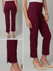 Kristi Stretch Dress Pant - Burgundy