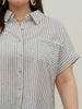 Trish Striped Button-Up - PLUS