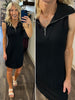 Zoe Collared Dress - Black