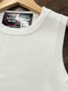 Cassie White Sweater Tank