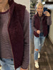 Mindie Lightweight Sweater - Maroon