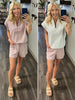 Onica Light Mauve Shorts