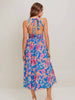 Ariana Floral Halter Dress
