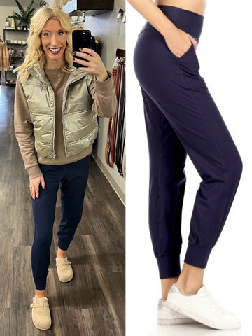 Sam Gold Accent Quarter Zip - Navy