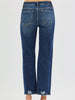 Tara High-Rise Straight with Hidden Patch