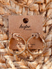 Hope Gold Twisted Hoops