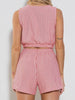 Morgan Red Striped Set