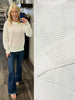 Angie Ivory Knit Sweater