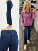 Laura Mid-Rise Ankle Straight Denim