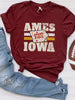 AMES Graphic Iowa Tee - ADULT