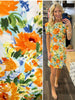 Marni Floral Short Sleeve Dress
