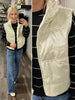 Matilda Puffer Vest - Pearl