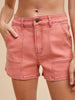Annie Rose Pink Cargo Shorts