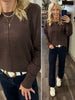 Georgine Center-Seam Center - Brown