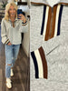Trish Quarter Zip - Heather Gray