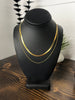 Corinne 18K Gold Plated Double Chain