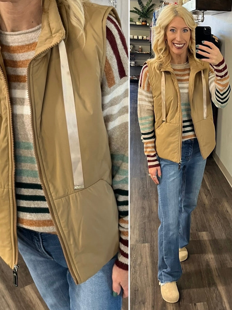 Jordanne Striped Sweater