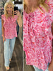 Kylee Babydoll Ruffle Blouse