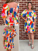 Daisy Puff Sleeve Dress