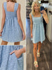 Valerie Floral Denim Dress