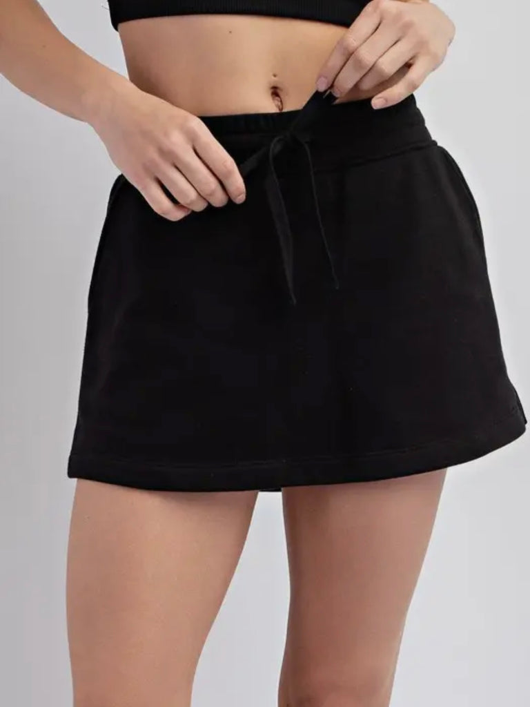 Tasha French Terry Skort