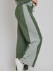 Britta Wide Leg Lounge Pant - Pesto