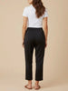 Kelly Side Zipper Trouser Pant - Black