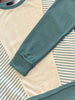 Hannah Color-Block Crewneck - Jade