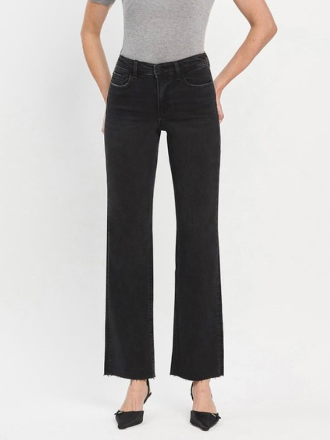 Sami High-Rise Slim Wide Denim