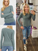 Ami Perfect Long Sleeve - Jade