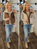 Norway Reversible Puffer Vest - Cocoa / Blush