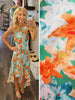 Ariana Hi-Lo Floral Dress