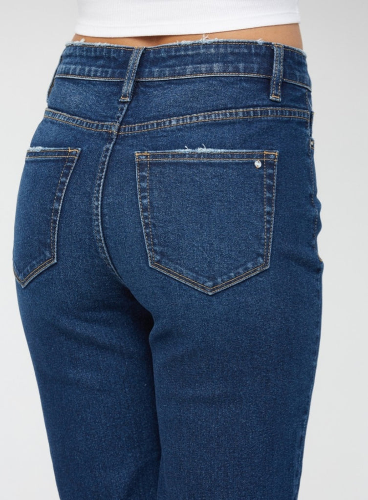 Monica High Rise Straight Leg