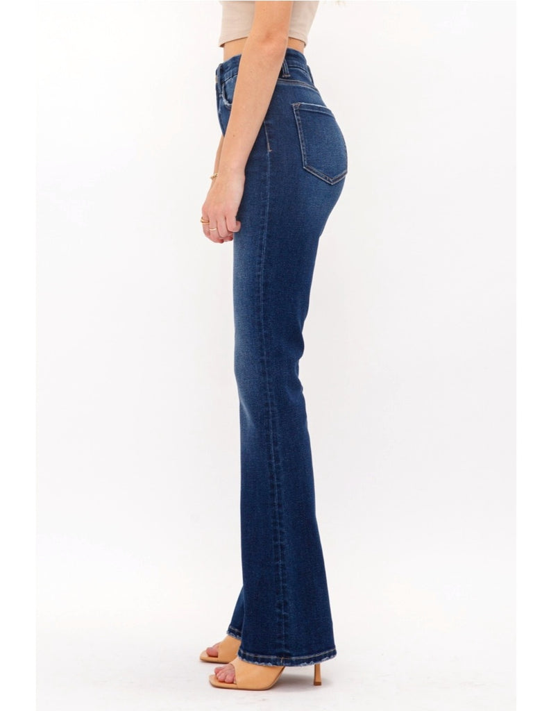 Quinn High-Rise Boot Cut Jeans
