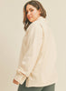Kimber Mock Neck Pullover with side Zipper - PLUS
