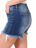 Marissa Raw-Hem Mid-Rise Shorts