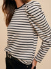 Celeste Puff Sleeve Crewneck - Taupe